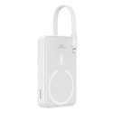 Powerbank Baseus Magnetic Mini Air Wireless 10000mAh 20W+kabel lightning (biały)