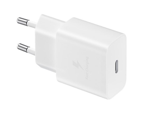 Samsung Power Adapter 15W USB-C Fast Charge (without cable); White Samsung Power Adapter 15W USB-C Fast Charge (without cable); White