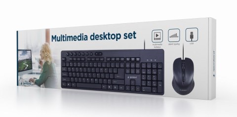 GEMBIRD ZESTAW KLAWIATURA MULITMEDIALNA + MYSZ KBS-UM-04 KOLOR CZARNY GEMBIRD ZESTAW KLAWIATURA MULITMEDIALNA + MYSZ KBS-UM-04 KOLOR CZARNY