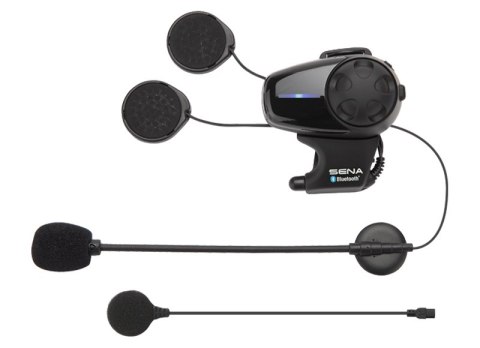 Interkom Motocyklowy Sena SMH10D-10 Bluetooth 3.0 900M z mikrofonem na pałąku, zestaw na 2 kaski Interkom Motocyklowy Sena SMH10D-10 Bluetooth 3.0 900M z mikrofonem na pałąku, zestaw na 2 kaski