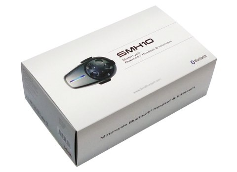 Interkom Motocyklowy Sena SMH10D-10 Bluetooth 3.0 900M z mikrofonem na pałąku, zestaw na 2 kaski Interkom Motocyklowy Sena SMH10D-10 Bluetooth 3.0 900M z mikrofonem na pałąku, zestaw na 2 kaski
