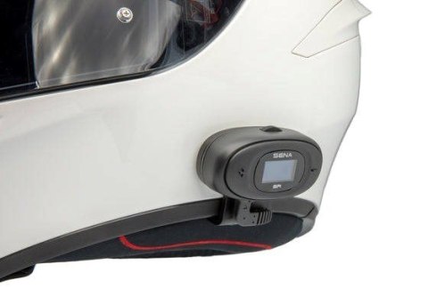 Interkom motocyklowy Sena 5R-01D 5R Bluetooth 5.1 700m z wyświetlaczem LCD i uniwersalnym zestawem mikrofonów na 2 kaski Interkom motocyklowy Sena 5R-01D 5R Bluetooth 5.1 700m z wyświetlaczem LCD i uniwersalnym zestawem mikrofonów na 2 kaski