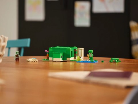 LEGO Minecraft 21254 Domek na plaży żółwi LEGO Minecraft 21254 Domek na plaży żółwi