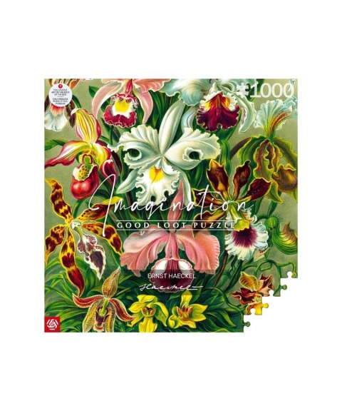 Puzzle Good Loot 1000 Imagination Ernst Haeckel Orchidea / Orchid Puzzle Good Loot 1000 Imagination Ernst Haeckel Orchidea / Orchid