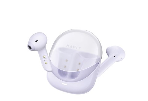 Słuchawki Bluetooth Havit Modern Buds (fiolet) Słuchawki Bluetooth Havit Modern Buds (fiolet)