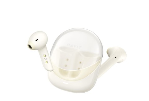 Słuchawki Bluetooth Havit TW974 Modern Buds (beżowy) Słuchawki Bluetooth Havit TW974 Modern Buds (beżowy)