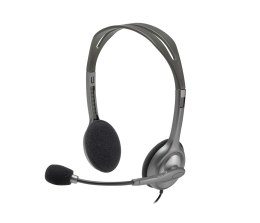 Słuchawki Logitech H110 981-000271 (kolor szary)