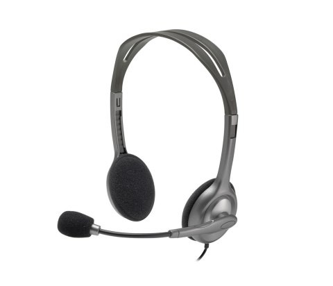 Słuchawki Logitech H110 981-000271 (kolor szary) Słuchawki Logitech H110 981-000271 (kolor szary)