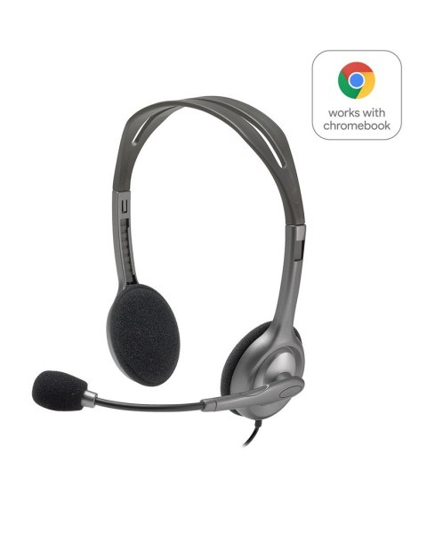 Słuchawki Logitech H111 981-0005939 (kolor szary Słuchawki Logitech H111 981-0005939 (kolor szary
