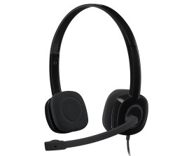 Słuchawki Logitech H151 (kolor czarny)