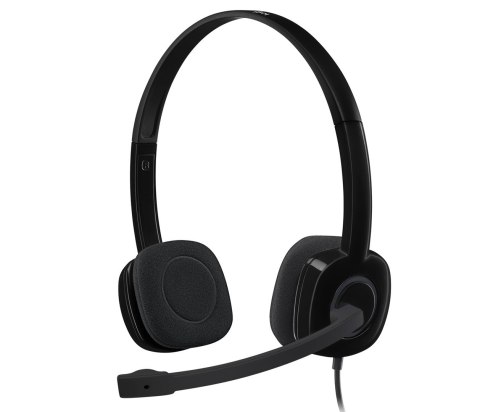 Słuchawki Logitech H151 (kolor czarny) Słuchawki Logitech H151 (kolor czarny)