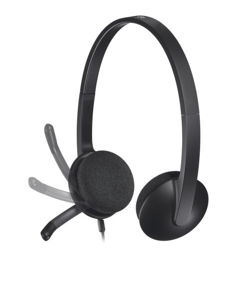Słuchawki Logitech H340 981-000475 (kolor czarny) Słuchawki Logitech H340 981-000475 (kolor czarny)