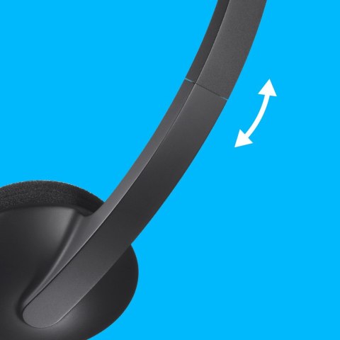 Słuchawki Logitech H340 981-000475 (kolor czarny) Słuchawki Logitech H340 981-000475 (kolor czarny)