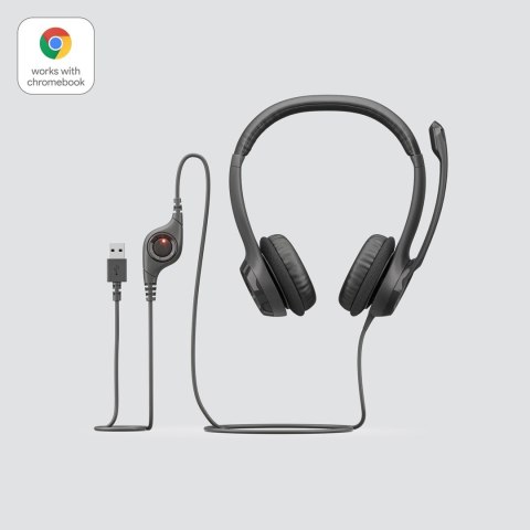 Słuchawki Logitech H390 981-000406 (kolor czarny) Słuchawki Logitech H390 981-000406 (kolor czarny)