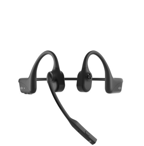 Słuchawki bezprzewodowe kostne Shokz OpenComm2 USB-C czarne Słuchawki bezprzewodowe kostne Shokz OpenComm2 USB-C czarne