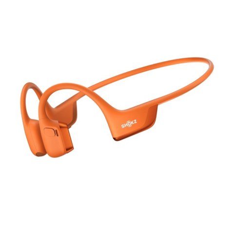 Słuchawki bezprzewodowe kostne Shokz Openrun Pro 2 USB-C pomarańczowe Słuchawki bezprzewodowe kostne Shokz Openrun Pro 2 USB-C pomarańczowe