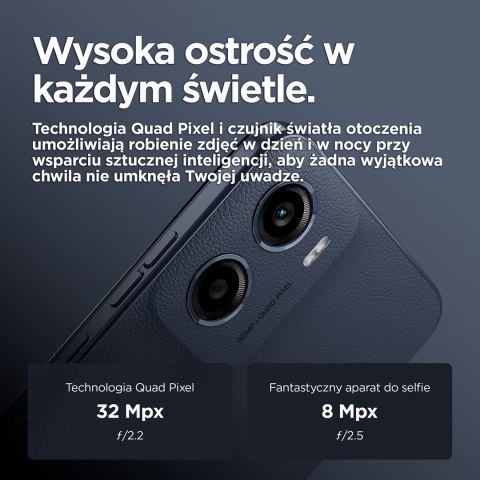 Smartfon Motorola Moto E15 2/64GB Denim Blue Smartfon Motorola Moto E15 2/64GB Denim Blue
