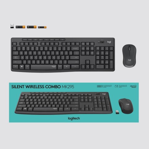 Zestaw LOGITECH MK295 US Silent Wireless Zestaw LOGITECH MK295 US Silent Wireless