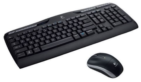 Zestaw bezprzewodowa klawiatura + mysz Logitech 920-003999 (membranowa; USB 2.0; kolor czarny; optyczna) Zestaw bezprzewodowa klawiatura + mysz Logitech 920-003999 (membranowa; USB 2.0; kolor czarny; optyczna)