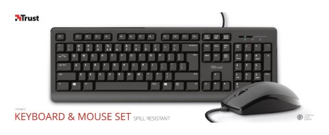 Zestaw klawiatura + mysz TRUST PRIMO Set Zestaw klawiatura + mysz TRUST PRIMO Set