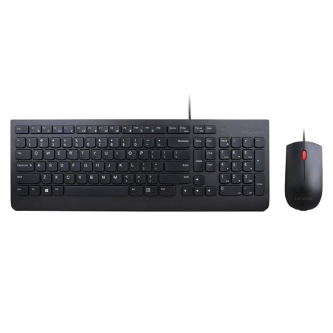 Zestaw klawiatura + mysz membranowa Lenovo 4X30L79883 (USB 2.0; (US); kolor czarny; optyczna; 1000 DPI) Zestaw klawiatura + mysz membranowa Lenovo 4X30L79883 (USB 2.0; (US); kolor czarny; optyczna; 1000 DPI)