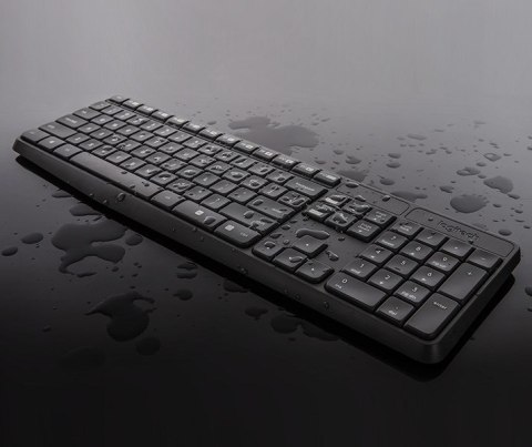 Zestaw klawiatura + mysz membranowa Logitech MK235 920-007931 (USB 3.0; kolor szary; optyczna) Zestaw klawiatura + mysz membranowa Logitech MK235 920-007931 (USB 3.0; kolor szary; optyczna)