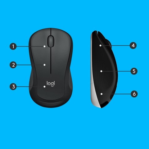 Zestaw klawiatura + mysz membranowa Logitech MK540 920-008685 (USB; kolor czarny; optyczna; 1000 DPI) Zestaw klawiatura + mysz membranowa Logitech MK540 920-008685 (USB; kolor czarny; optyczna; 1000 DPI)