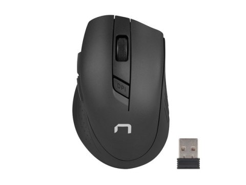Zestaw klawiatura + mysz membranowa NATEC Stingray NZB-1440 (USB (Radio 2.4 GHz); (US); kolor czarny; optyczna; 1600 DPI, 800 DP Zestaw klawiatura + mysz membranowa NATEC Stingray NZB-1440 (USB (Radio 2.4 GHz); (US); kolor czarny; optyczna; 1600 DPI, 800 DP