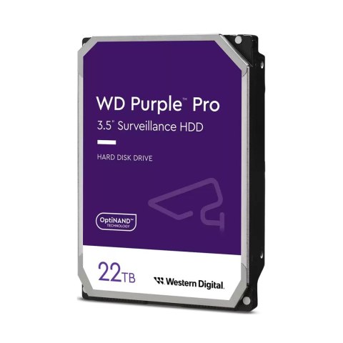 Dysk HDD WD Purple Pro WD221PURP (22 TB ; 3.5"; 512 MB; 7200 obr/min) Dysk HDD WD Purple Pro WD221PURP (22 TB ; 3.5"; 512 MB; 7200 obr/min)