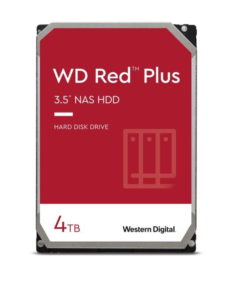 Dysk HDD WD Red Plus WD40EFPX (4 TB ; 3.5"; 256 MB) Dysk HDD WD Red Plus WD40EFPX (4 TB ; 3.5"; 256 MB)