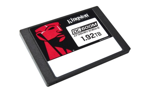 Dysk SSD Kingston DC600M 1.92TB SATA 2.5" SEDC600M/1920G (DWPD 1) Dysk SSD Kingston DC600M 1.92TB SATA 2.5" SEDC600M/1920G (DWPD 1)
