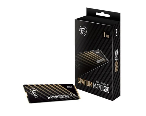 Dysk SSD MSI SPATIUM M470 Pro 2TB PCIe 4.0 NVMe M.2 2280 Dysk SSD MSI SPATIUM M470 Pro 2TB PCIe 4.0 NVMe M.2 2280