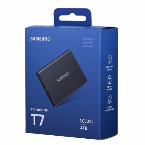 Dysk SSD Samsung T7 4TB Szary Dysk SSD Samsung T7 4TB Szary