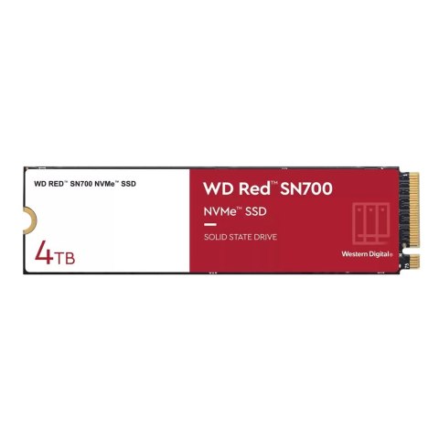 Dysk SSD WD Red SN700 WDS400T1R0C (4 TB ; M.2; PCIe NVMe 3.0 x4) Dysk SSD WD Red SN700 WDS400T1R0C (4 TB ; M.2; PCIe NVMe 3.0 x4)