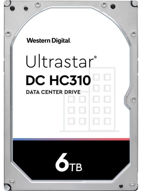 Dysk serwerowy HDD Western Digital Ultrastar DC HC310 (7K6) HUS726T6TAL5204 (6 TB; 3.5"; SAS3) Dysk serwerowy HDD Western Digital Ultrastar DC HC310 (7K6) HUS726T6TAL5204 (6 TB; 3.5"; SAS3)