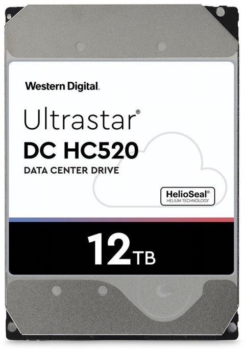 Dysk serwerowy HDD Western Digital Ultrastar DC HC520 (He12) HUH721212ALN604 (12 TB; 3.5"; SATA III) Dysk serwerowy HDD Western Digital Ultrastar DC HC520 (He12) HUH721212ALN604 (12 TB; 3.5"; SATA III)