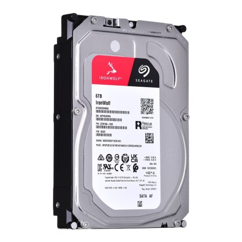 Dysk twardy HDD Seagate IronWolf 6TB 3,5" SATA ST6000VN006 Dysk twardy HDD Seagate IronWolf 6TB 3,5" SATA ST6000VN006