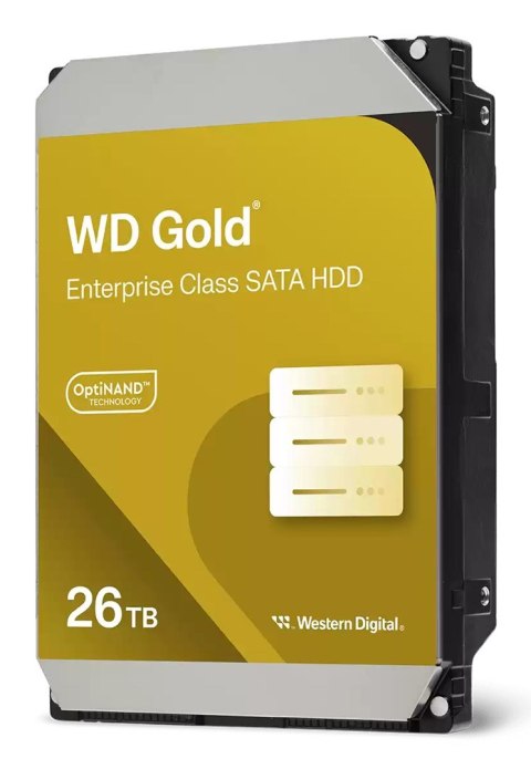 Dysk twardy HDD WD Gold 26TB 3,5" SATA WD261KRYZ Dysk twardy HDD WD Gold 26TB 3,5" SATA WD261KRYZ
