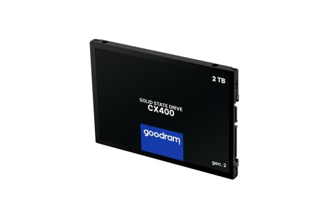 SSD GOODRAM CX400 Gen. 2 2TB SATA III 2,5 RETAIL SSD GOODRAM CX400 Gen. 2 2TB SATA III 2,5 RETAIL