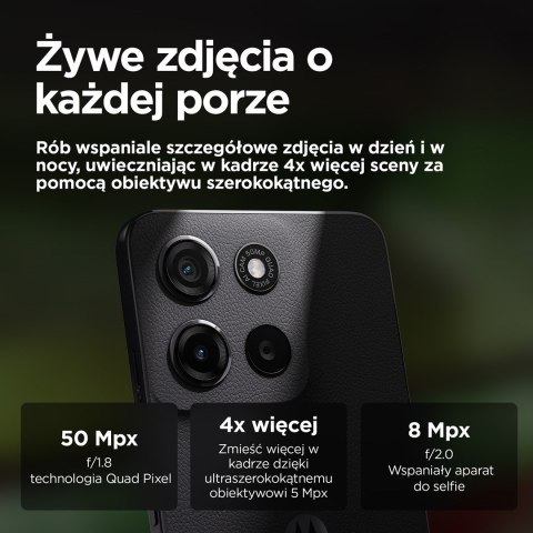 Smartfon Motorola Moto G15 Power 8/256GB Gravity Grey Smartfon Motorola Moto G15 Power 8/256GB Gravity Grey