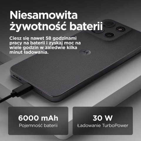 Smartfon Motorola Moto G15 Power 8/256GB Gravity Grey Smartfon Motorola Moto G15 Power 8/256GB Gravity Grey