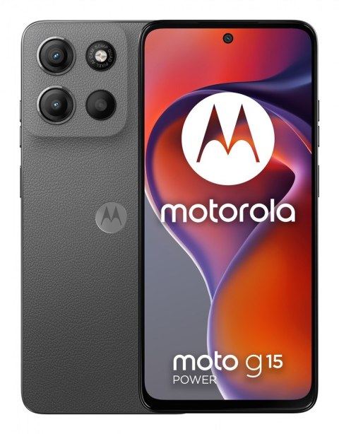 Smartfon Motorola Moto G15 Power 8/256GB Gravity Grey Smartfon Motorola Moto G15 Power 8/256GB Gravity Grey