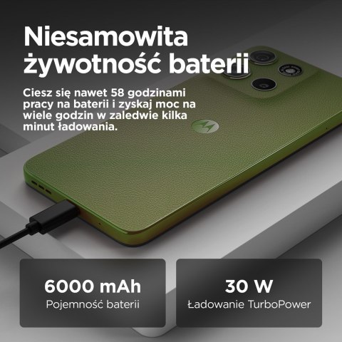 Smartfon Motorola Moto G15 Power 8/256GB Iguana Green Smartfon Motorola Moto G15 Power 8/256GB Iguana Green