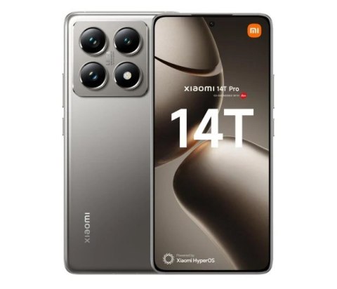 Smartfon Xiaomi 14T Pro 5G 12/512GB Titan Grey Smartfon Xiaomi 14T Pro 5G 12/512GB Titan Grey