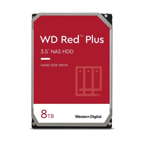 Dysk HDD WD Red Plus WD80EFPX (8 TB ; 3.5"; 256 MB) Dysk HDD WD Red Plus WD80EFPX (8 TB ; 3.5"; 256 MB)