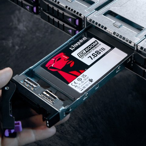 Dysk SSD Kingston DC600M 7.68TB SATA 2.5" SEDC600M/7680G (DWPD 1) Dysk SSD Kingston DC600M 7.68TB SATA 2.5" SEDC600M/7680G (DWPD 1)