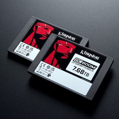 Dysk SSD Kingston DC600M 7.68TB SATA 2.5" SEDC600M/7680G (DWPD 1) Dysk SSD Kingston DC600M 7.68TB SATA 2.5" SEDC600M/7680G (DWPD 1)