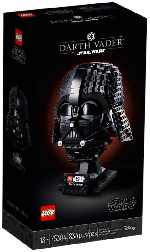 LEGO Star Wars TM 75304 Hełm Dartha Vadera LEGO Star Wars TM 75304 Hełm Dartha Vadera