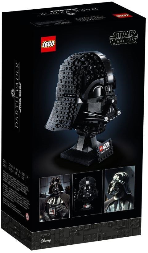 LEGO Star Wars TM 75304 Hełm Dartha Vadera LEGO Star Wars TM 75304 Hełm Dartha Vadera