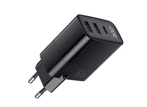 Ładowarka Havit USB-A1+USB-A2+USB-C UCLE001 EU Ładowarka Havit USB-A1+USB-A2+USB-C UCLE001 EU